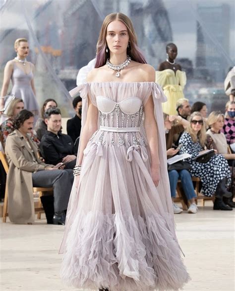 Alexander McQueen spring dresses